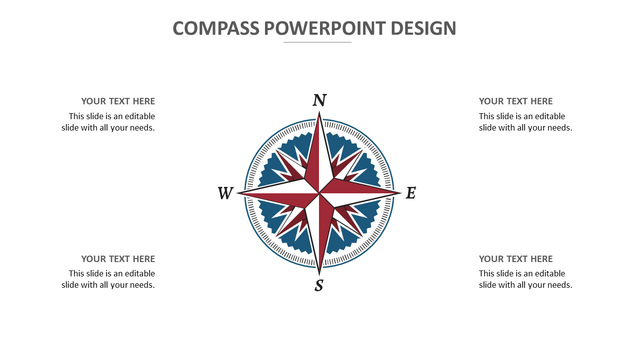 compass powerpoint design